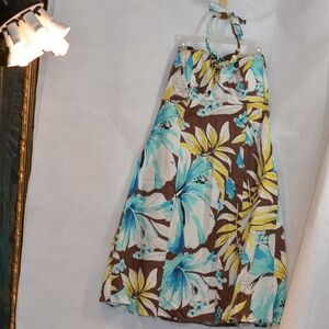 Signature by Robbie Bee SZ 16W Floral Sun dress